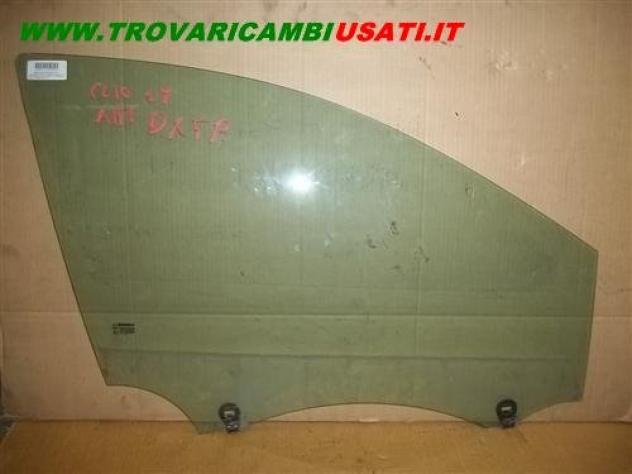 SCENDENTE porta POST.D. RENAULT CLIO (C85/B85) 3p / 5p Vetri e Retrovisori Cristalli Cristalli porte Cristal RENAULT - CLIO III 3/5 P - 01-07-200