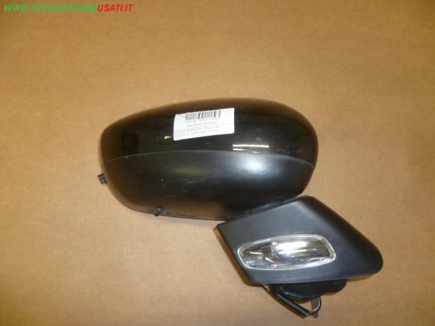 RETROVISORE EST. REGOLAZ. ELETTR. D. NERO MET. 5+2 FILI CITROEN C3 (A51)  Vetri e Retrovisori  Cristalli  Retrovisori  Retrovisore CITROEN - C3 - 01-1