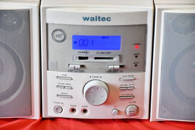 Compatto HiFi Waitec iC3 Radio, CD, MP3 da USB, SD o CD - Foto 7