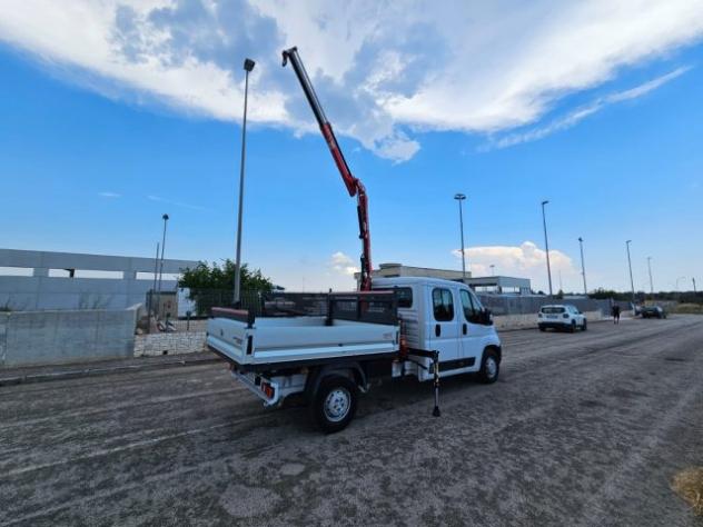 FIAT Ducato 35 2.3 MJT 130CV MAXI CASSONE FISSO E GRU FASSI rif. 23946052 - Foto 10