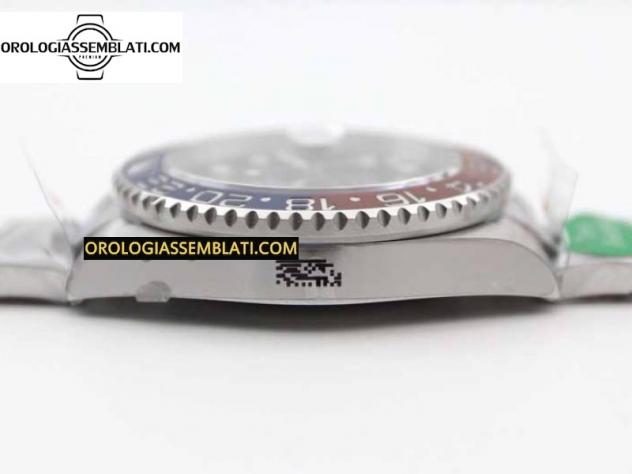 Replica Rolex GMT MASTER II 126710 BLRO 904L SS MIGLIOR EDIZIONE SU BRACCIALE OYSTER 3285 - Foto 12