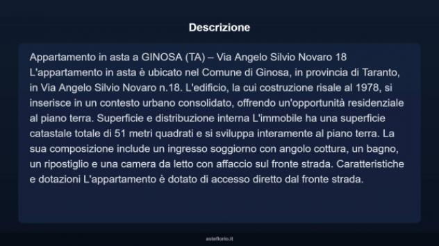 Immobile in asta di 51 m² in vendita a Ginosa - Foto 16