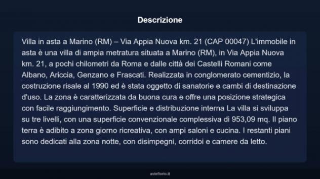 Immobile in asta di 953 m² in vendita a Marino - Foto 5