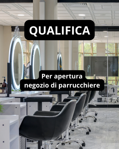 Affittasi qualifica parrucchiere/barbiere