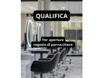 Affittasi qualifica parrucchiere/barbiere