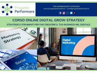 Corso online Digital Grow Strategy (marketing digitale strategico)