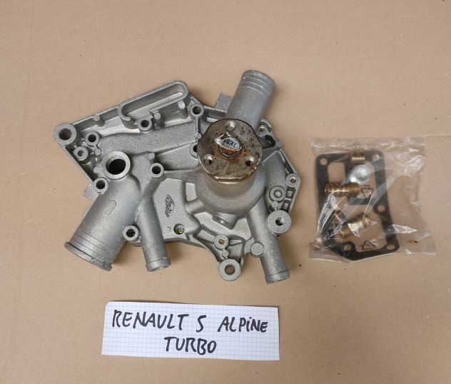 POMPA ACQUA RENAULT 5 ALPINE TURBO WATER PUMP RENAULT 5 ALPINE TURBO