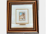 Quadro Terranova Da Sibari Castello oro e argento