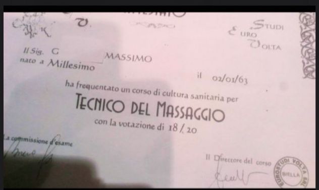 Massaggio gratis Tel:3443804530
