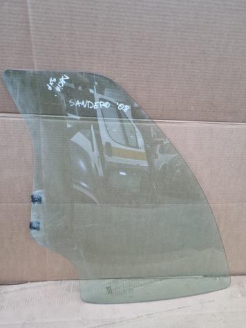 VETRO SCENDENTE ANTERIORE SINISTRO DACIA Sandero 1° Serie (0812)