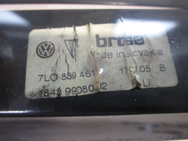 7L0839461 MECCANISMO ALZA-VETRO ALZA-CRISTALLO PORTA POSTERIORE SINISTRA VOLKSWAGEN TOUAREG 2.5 D 4X4 128KW 6M 5P (2005) RICAMBI USATO - Foto 2