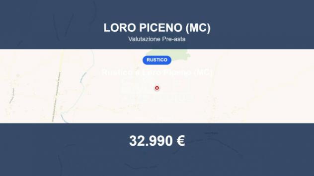 Immobile in asta di 199 m² in vendita a Loro Piceno