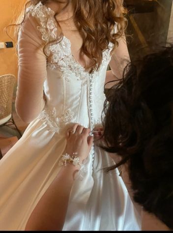 ABITO SPOSA IN MIKADO - Foto 10