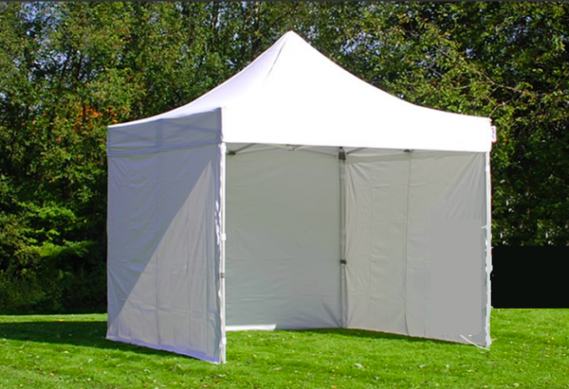 Noleggio GAZEBO RICHIUDIBILE 3X3 M PIEGHEVOLE A FISARMONICA MERCATO TENDONE