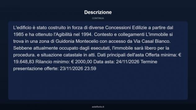 Immobile in asta di 140 m² in vendita a Guidonia Montecelio - Foto 4