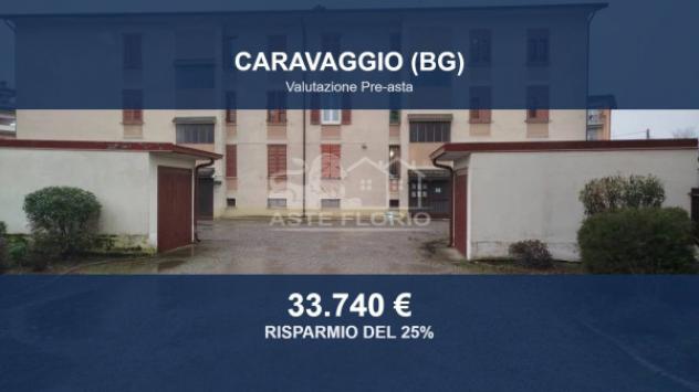 Immobile in asta di 58 m² in vendita a Caravaggio