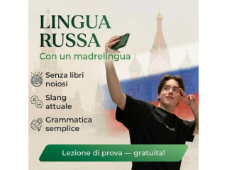 Lezioni private di russo con madrelingua | Online | Tutti i livelli