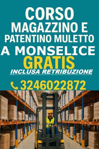 Corso magazzino e patentino muletto Gratis a Monselice - Foto 2