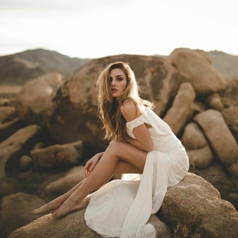Modella per shooting