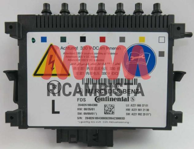 A2219003701 Mercedes SL centralina sedile anteriore sinistro