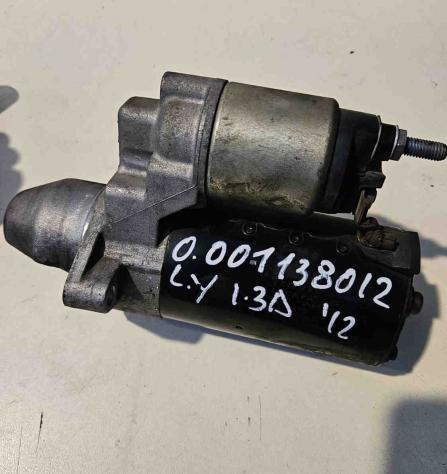 MOTORINO D' AVVIAMENTO LANCIA Ypsilon 4° Serie 0001138012 diesel 1.3 (1123)