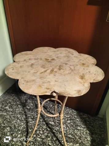 vendo tavolino in ferro battuto artigianato veneto