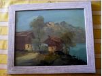 Quadro con paesaggio