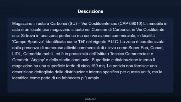 Immobile in asta di 159 m² in vendita a Carbonia - Foto 3