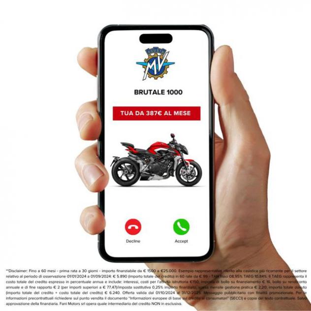 MV AGUSTA Brutale 1000 MY 26 - Foto 3