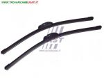 SPAZZOLA TERGICRISTALLO - ANTERIORE KPL SX+DX PIATTO ALFA 156 550MM+530MM F &hellip;