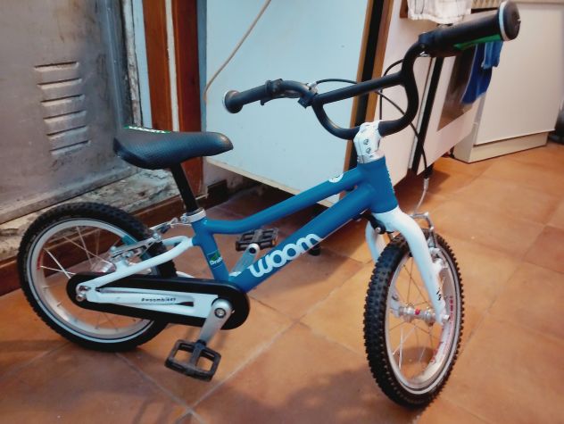 Bici per bambini WOOM 2 (14") – PARI AL NUOVO, immacolata! - Foto 3