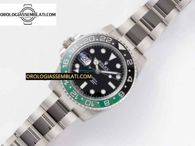 Rolex Replica GMT MASTER II 126720 904L SS 1:1 MIGLIORE EDIZIONE SUL BRACCIALE OYSTER 3285 - Foto 2