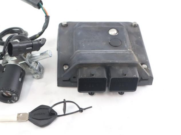 DUCATI HYPERMOTARD 698 MONO RVE 28643621H 65220381B KIT CHIAVI ECU ACCENSIONE 24 - 26 KEYS ECU LOCKS KIT - Foto 3