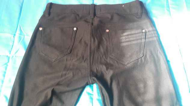 Jeans Leggings sottile donna nero Tg 42 - NUOVO - Foto 4