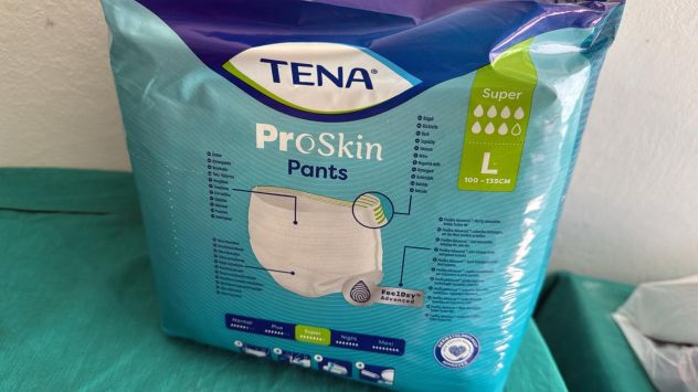 Pannoloni a mutandina Tena Pants, taglia L (12 pezzi) - Foto 4
