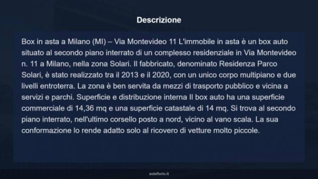 Immobile in asta di 14 m² in vendita a Milano - Foto 8