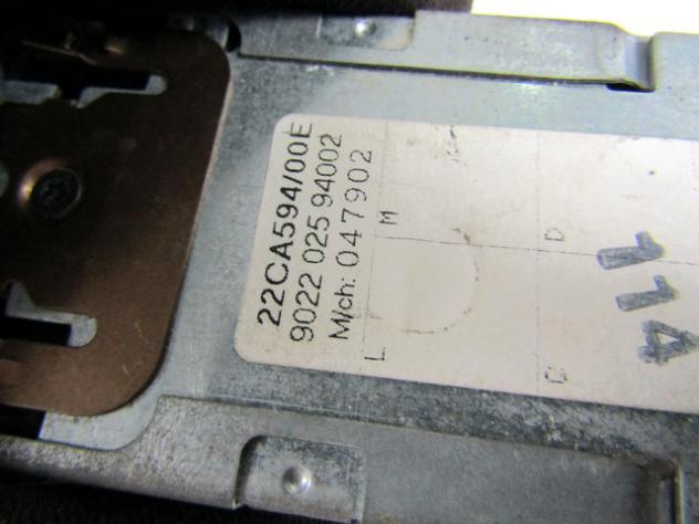 22CA594 CENTRALINA LETTORE DVD MAPPE VDO DAYTON MITSUBISHI PAJERO PININ 1.8 B 88KW 5M 3P (2000) RICAMBIO USATO AFTERMARKET 3399423 - Foto 3