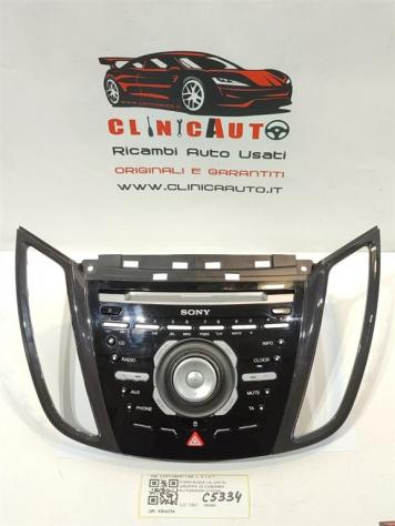 PANNELLO COMANDI AUTORADIO FORD Kuga Serie (CBS) CV4T-18K811-SA (1315)