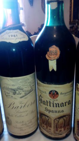 12 bottiglie di vino antiche importanti da collezione.. - Foto 8
