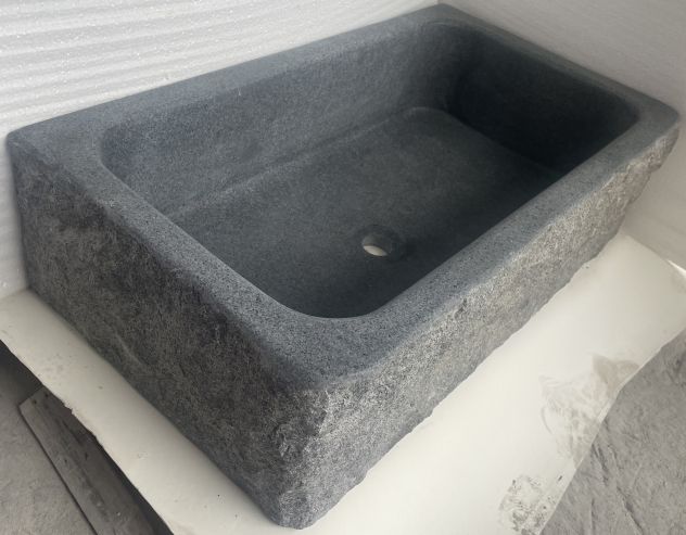 Lavello lavandino per cucina in pietra granito 70/80/90cm - Foto 3
