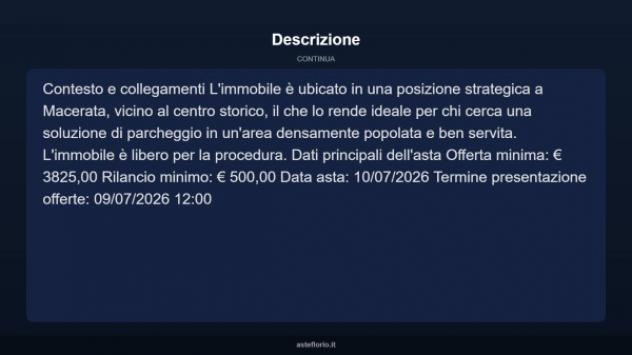 Immobile in asta di 11 m² in vendita a Macerata - Foto 4