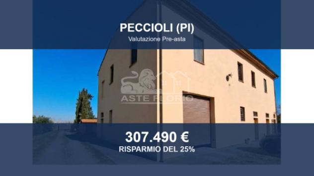 Immobile in asta di 383 m², box auto in vendita a Peccioli
