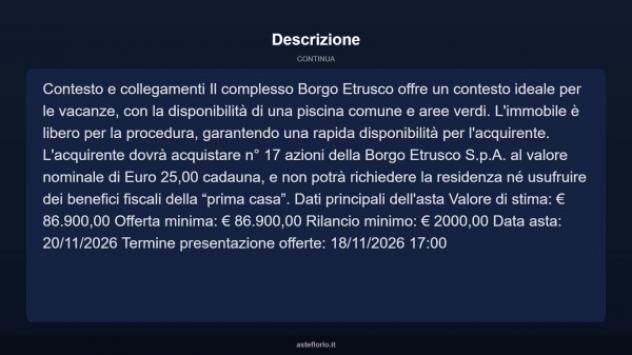 Immobile in asta di 55 m² in vendita a Scarlino - Foto 16