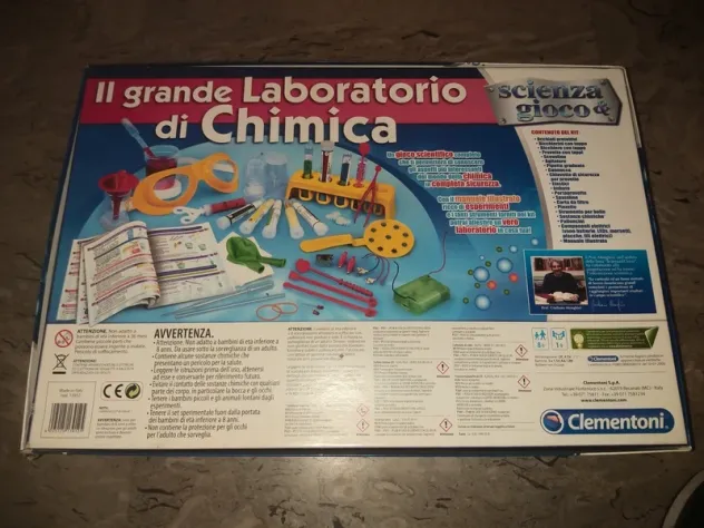 Il grande laboratorio di chimica clementoni - Foto 3
