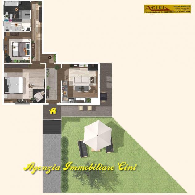 Appartamento in vendita a Stagno - Collesalvetti 112 mq Rif: 1326383