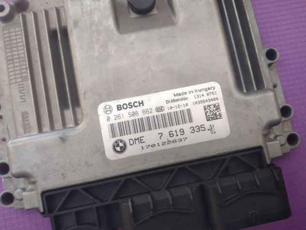 Centralina motore MINI COOPER 1.6 BOSCH 0 261 S06 662, 0261S06662, DME 7 619 335 - Foto 2