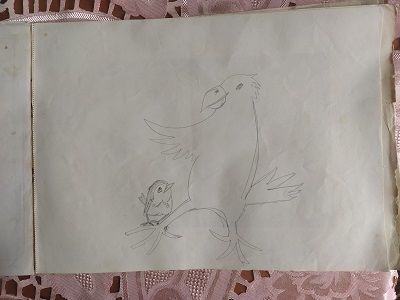 R135 -  ALBUM DI DISEGNODISEGNI ORIGINALI FATTI A MATITA. - Foto 5