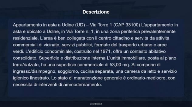 Immobile in asta di 53 m², box auto in vendita a Udine - Foto 13