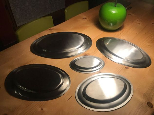 Piatti da portata in acciaio inox - Foto 2