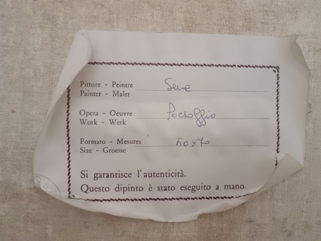 Quadro grande fatto a mano su tela - Foto 2